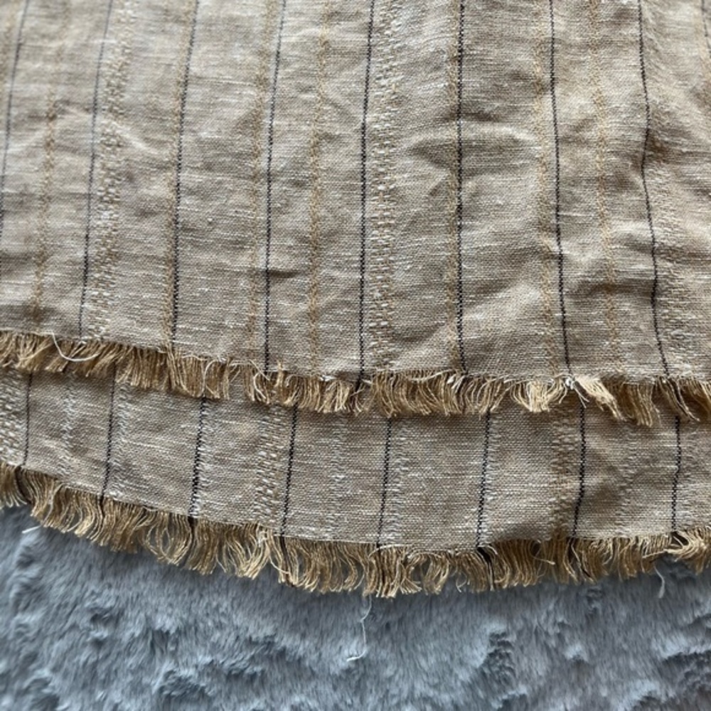 DREW Beige Striped Sleeveless Knit Tank - Picture 4 of 6